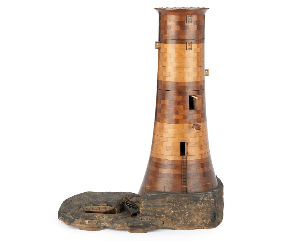 Detail of Eddystone Lighthouse by George Knott