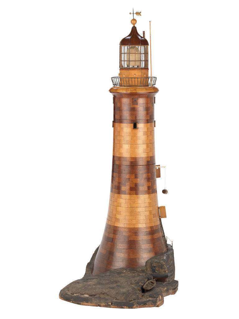 Detail of Eddystone Lighthouse by George Knott