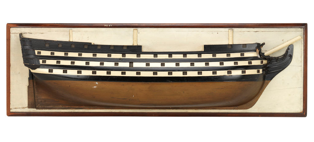 Detail of HMS 'Victory' (1765) by unknown