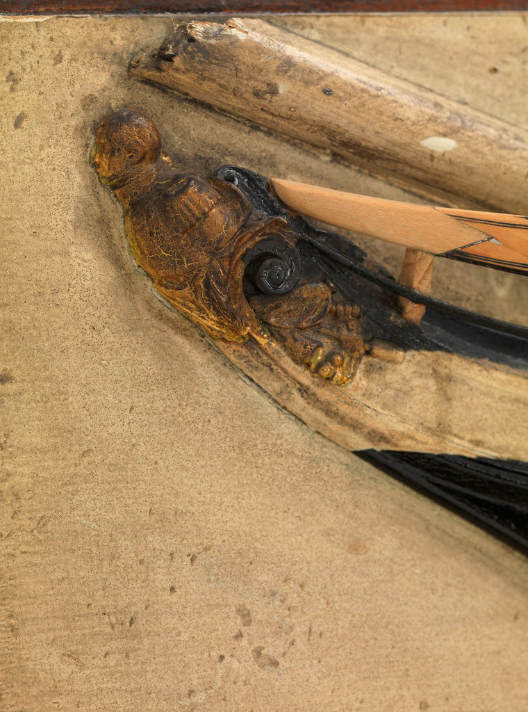 Detail of HMS 'Nankin' (1850) by unknown
