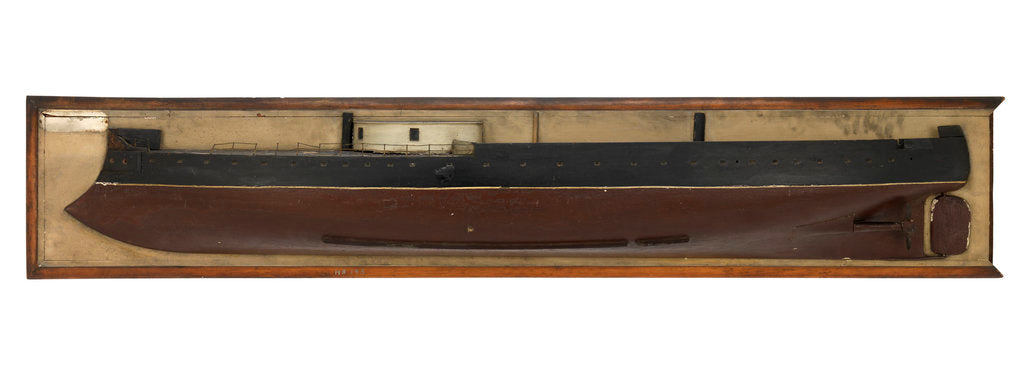 Detail of HMS 'Hotspur' (1870) by unknown