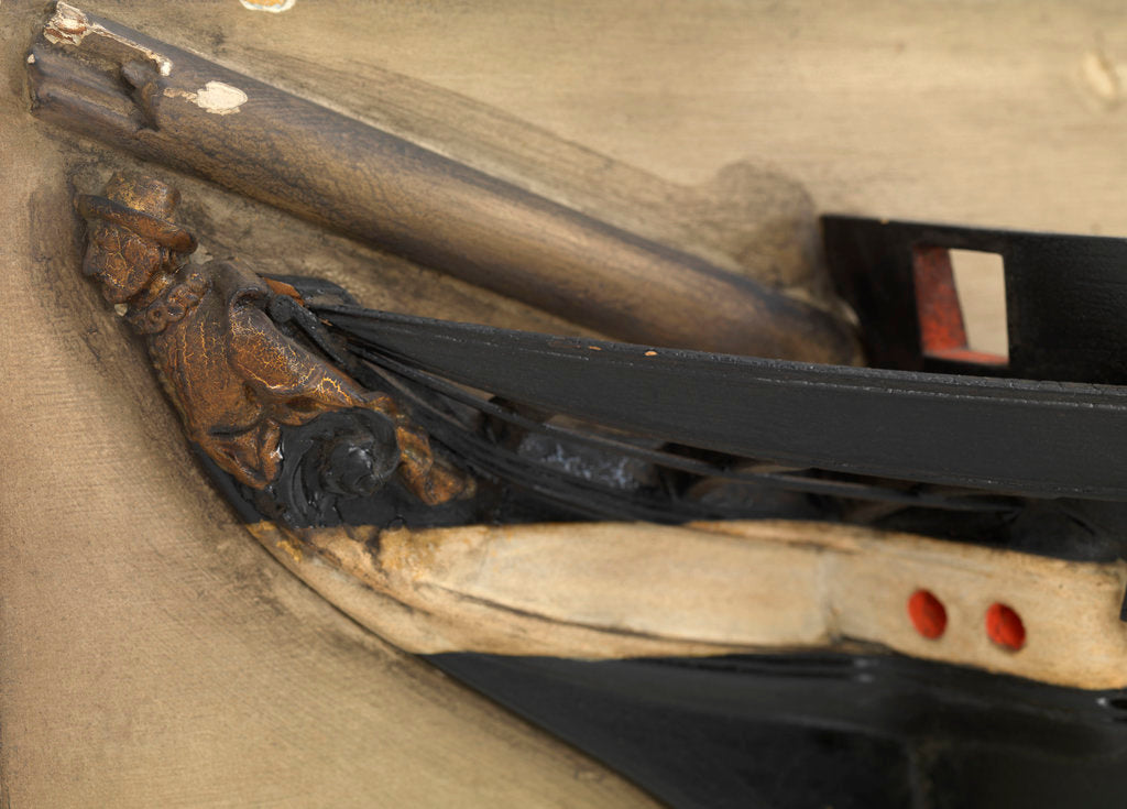 Detail of HMS 'Raleigh' (1845) by unknown