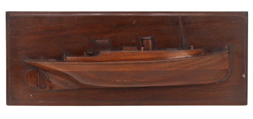 Detail of Model of a motor tug by unknown