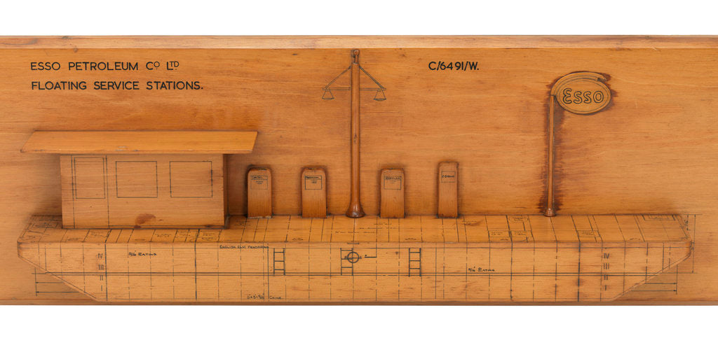 Detail of 'Esso Langstone' (1962) by unknown