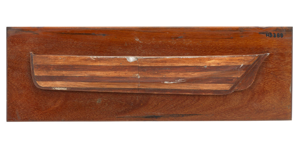 Detail of Model of a ballantrae boat by unknown