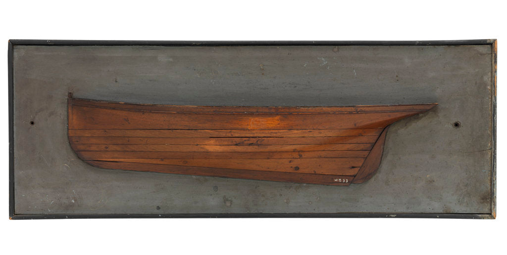 Detail of Model of a cutter by unknown