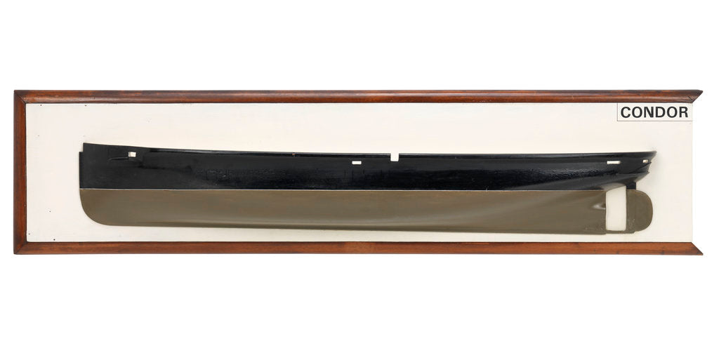 Detail of HMS 'Condor' (1876) by unknown