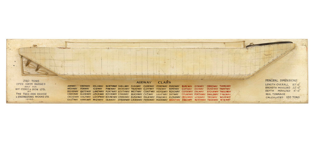 Detail of Cargo vessel by unknown