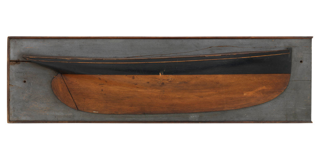 Detail of Model of a cutter by unknown