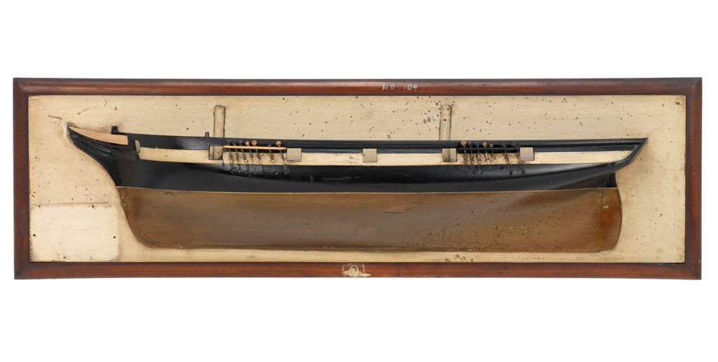 Detail of HMS 'Britomart' (1847) by unknown