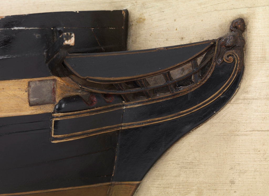 Detail of HMS 'Cambrian' (1797) by unknown