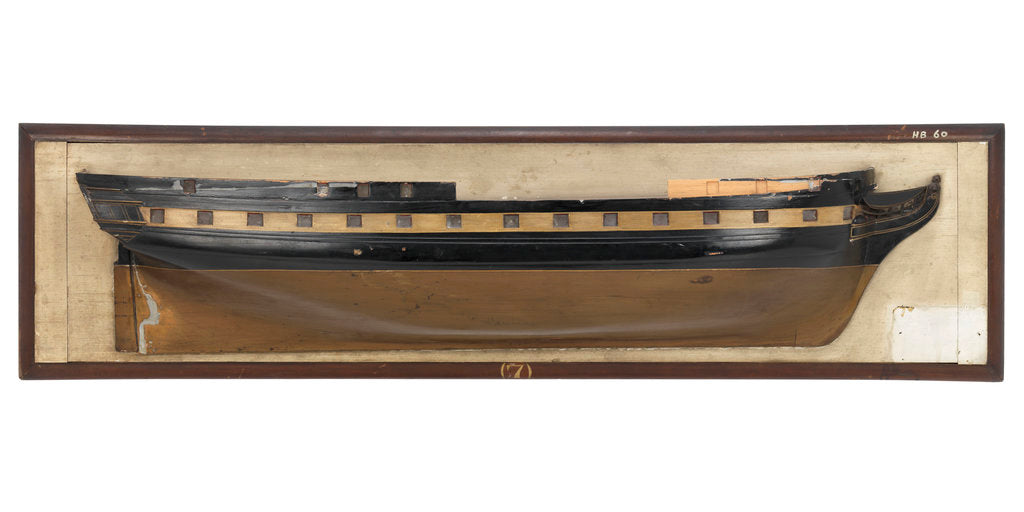 Detail of HMS 'Cambrian' (1797) by unknown