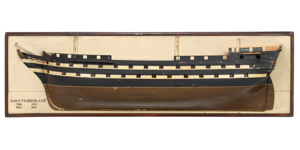 Detail of HMS 'Cumberland' (1842) by unknown