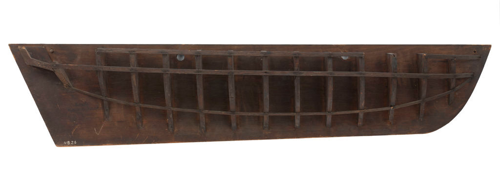 Detail of Coastal craft frame by unknown