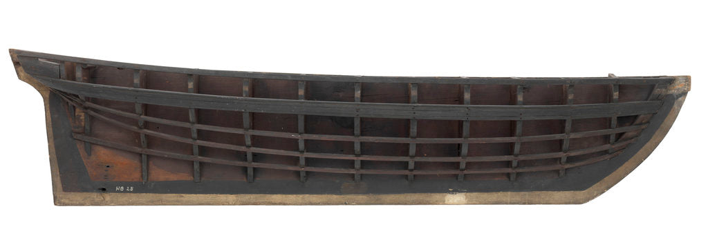 Detail of Coastal craft frame by unknown