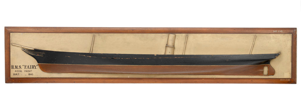 Detail of Royal yacht 'Fairy' (1845) by unknown