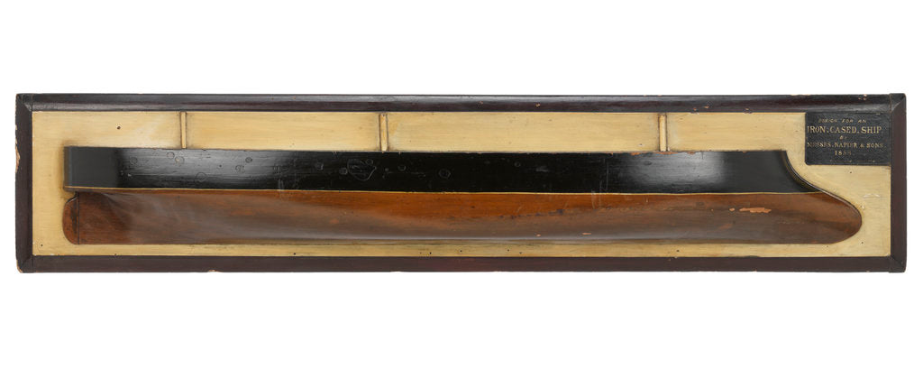 Detail of Warship by Napier & Sons