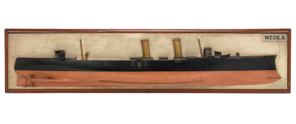 Detail of HMS 'Medea' (1888) by unknown