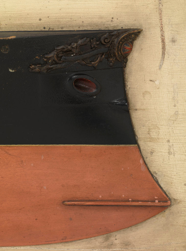 Detail of HMS 'Medea' (1888) by unknown