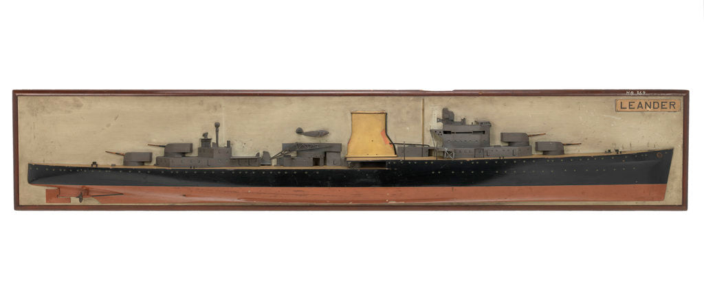 Detail of HMS 'Leander' (1931) by unknown