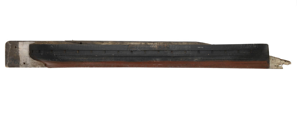 Detail of HMS 'Royal Oak' (1862) by unknown