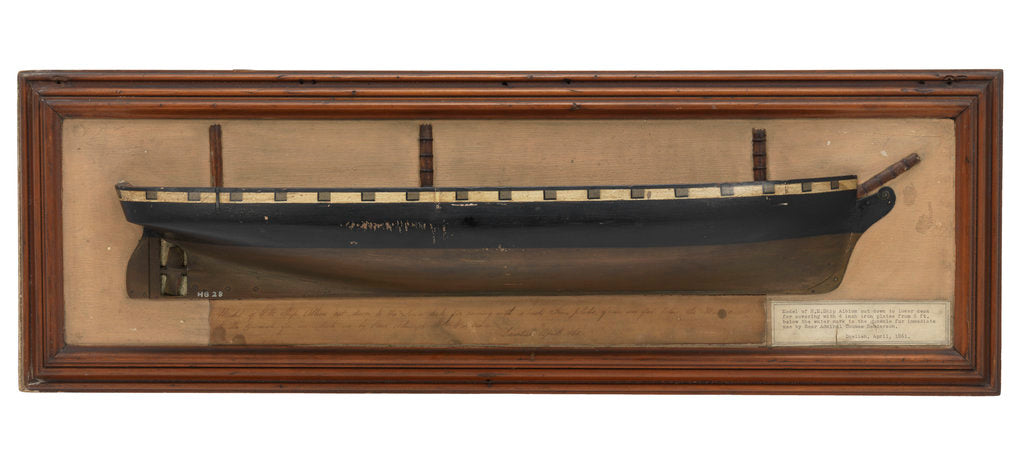 Detail of 'Albion' (1842) by unknown