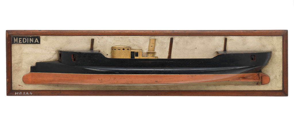Detail of HMS 'Medina' (1876) by unknown