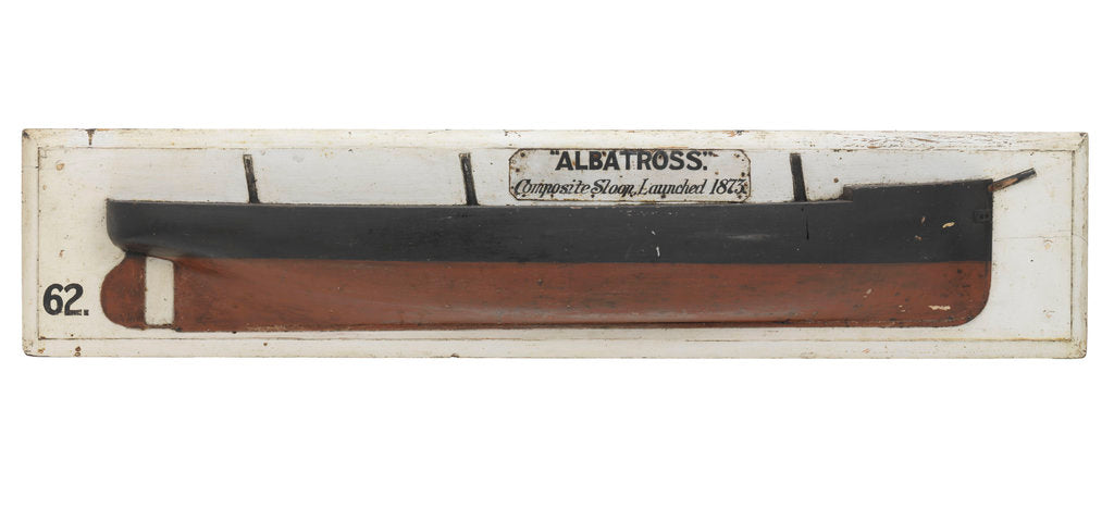 Detail of HMS 'Albatross' (1873) by unknown