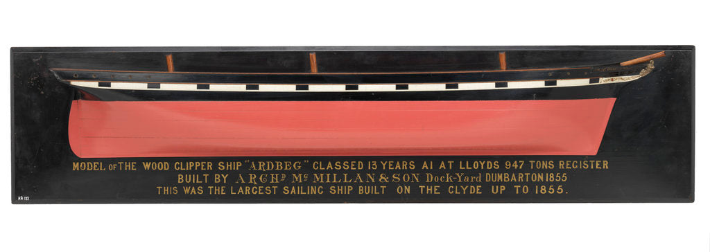 Detail of 'Ardbeg' (1855) by unknown