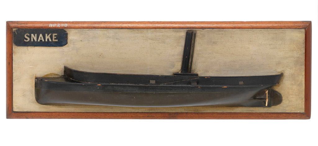 Detail of HMS 'Snake' (1871) by unknown