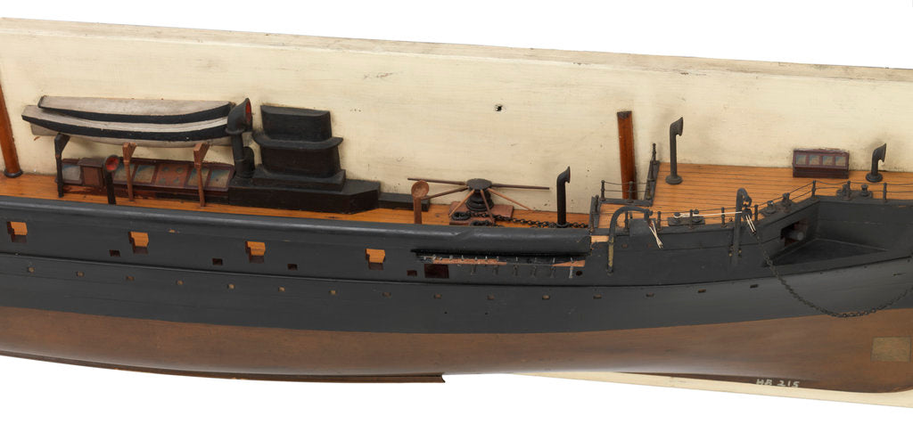 Detail of HMS 'Opal' (1875) by unknown
