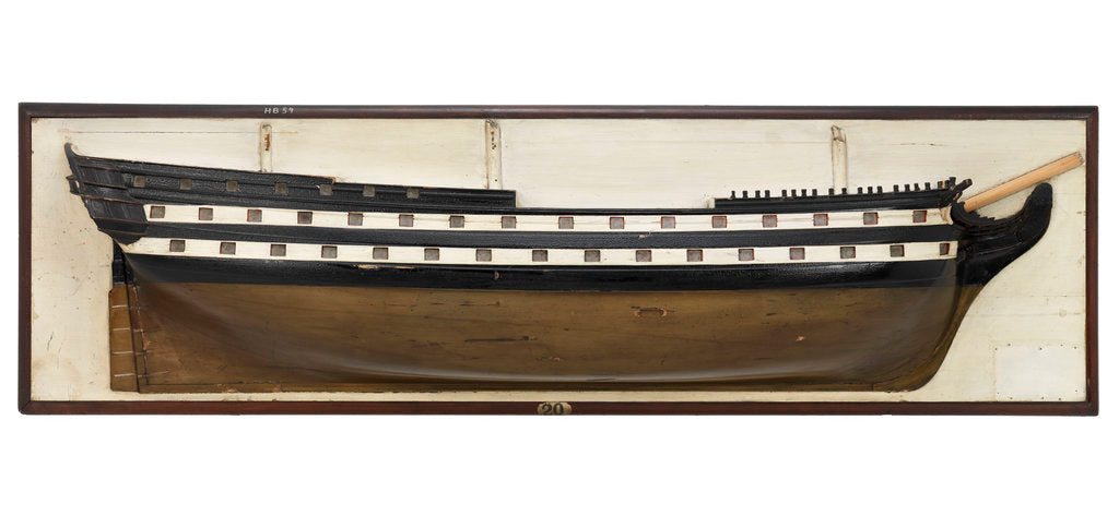 Detail of 'Foudroyant' (1798) by unknown