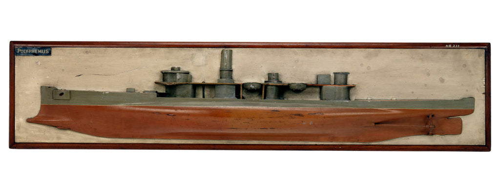 Detail of HMS 'Polyphemus' (1881) by unknown
