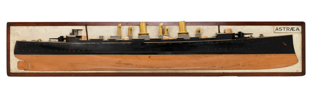 Detail of HMS 'Astraea' (1893) by unknown