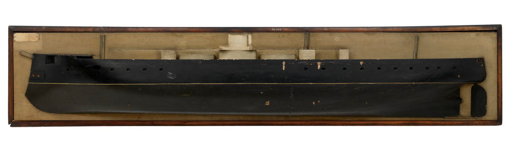 Detail of HMS 'Monarch' (1868) by unknown