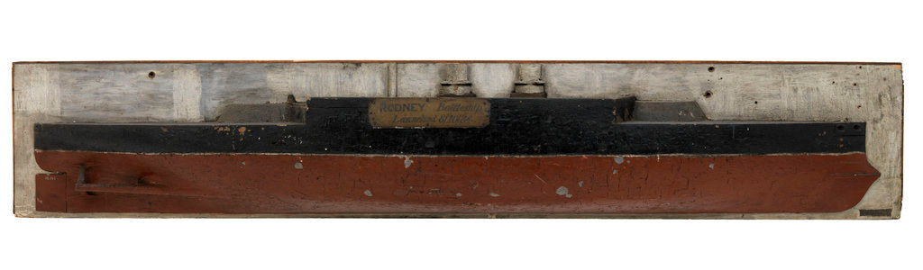 Detail of HMS 'Rodney' (1884) by unknown