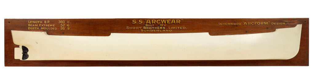 Detail of 'Arcwear' (1934) by unknown