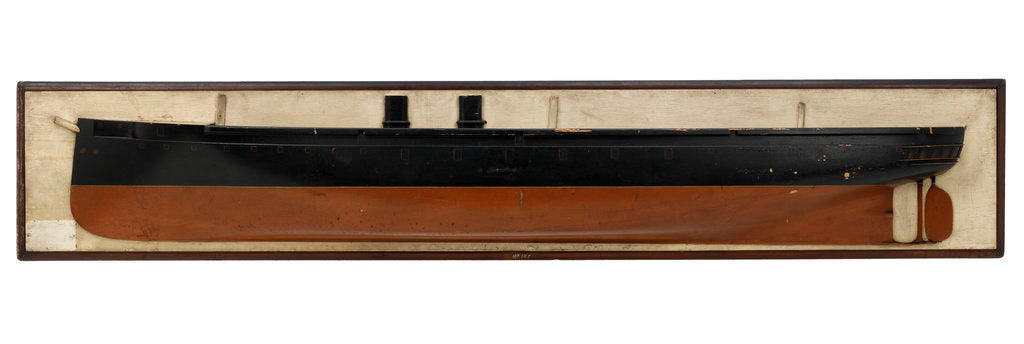 Detail of HMS 'Inconstant' (1868) by unknown