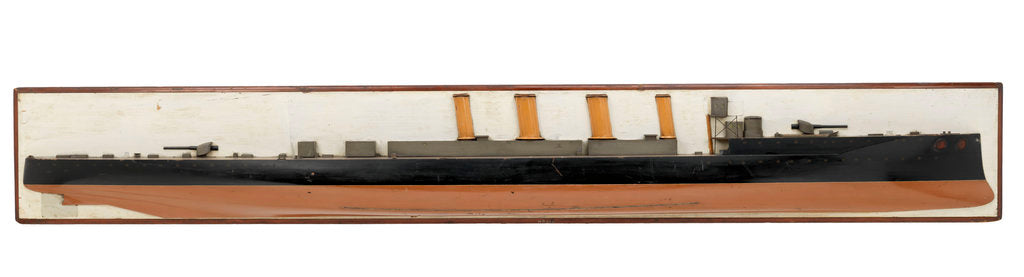 Detail of HMS 'Bristol' (1886) by unknown