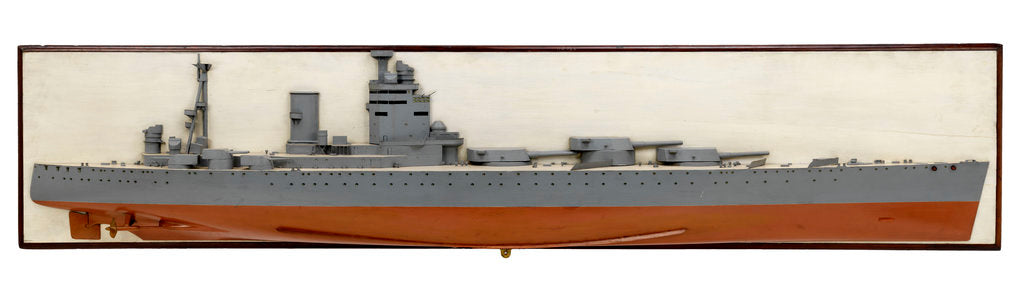 Detail of HMS 'Nelson' (1925) by unknown
