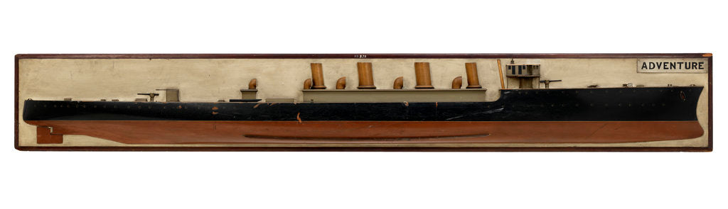 Detail of HMS 'Adventure' (1904) by unknown