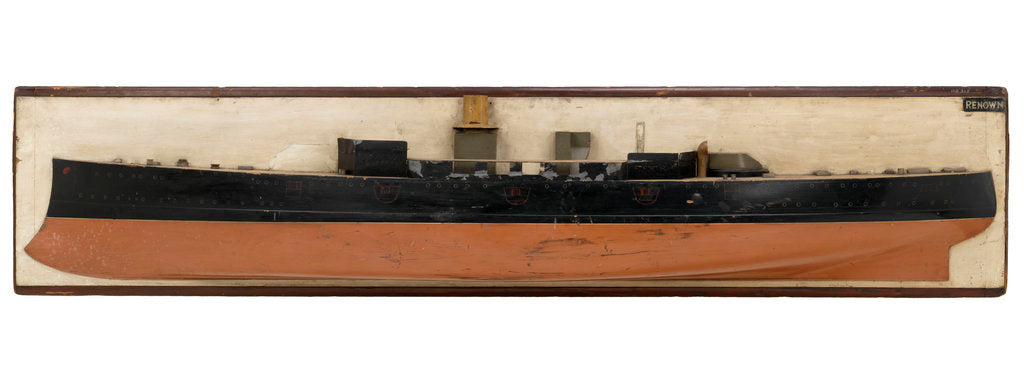 Detail of HMS 'Renown' (1895) by unknown