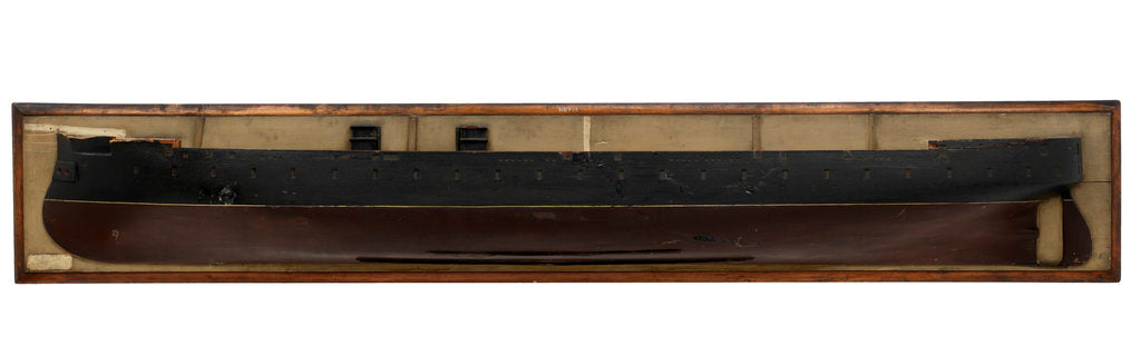 Detail of HMS 'Minotaur' (1863) by unknown
