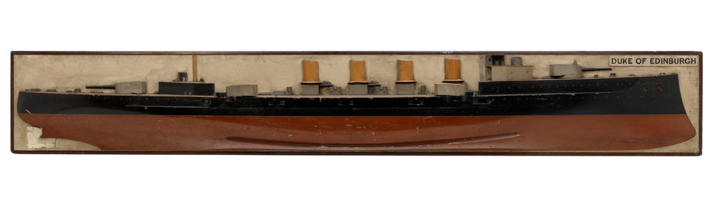 Detail of HMS 'Duke of Edinburgh' (1904) by unknown