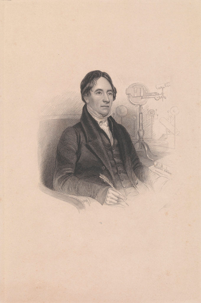 Detail of Portrait of Thomas Dick by unknown