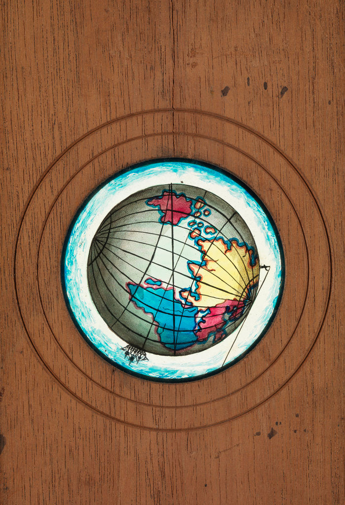 Detail of The elements of astronomy and geography explained by Abbe Paris