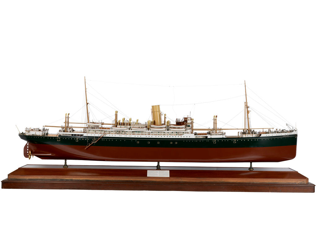 Detail of 'Jervis Bay' (1922) by Vickers Ltd