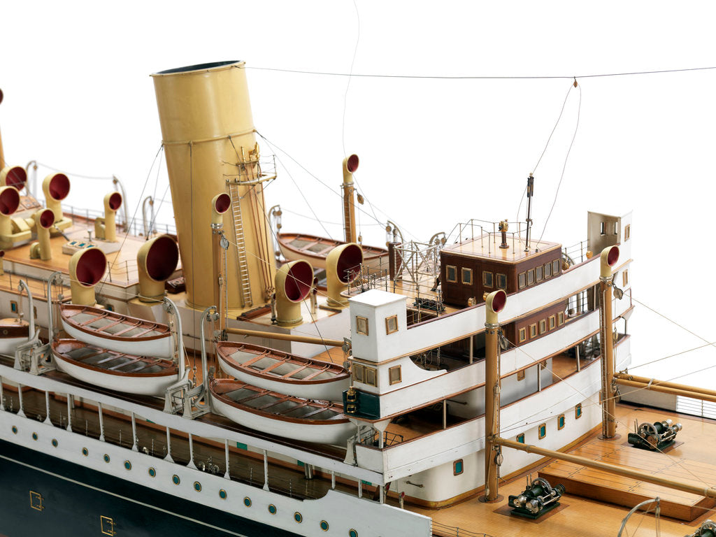 Detail of 'Jervis Bay' (1922) by Vickers Ltd