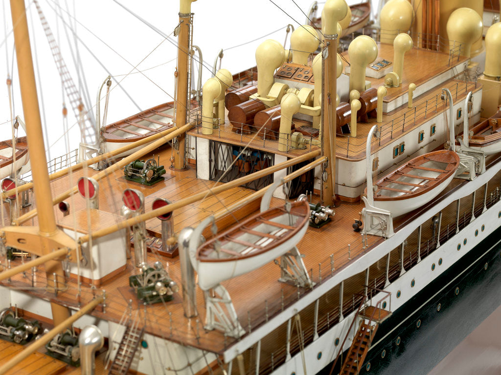 Detail of 'Jervis Bay' (1922) by Vickers Ltd