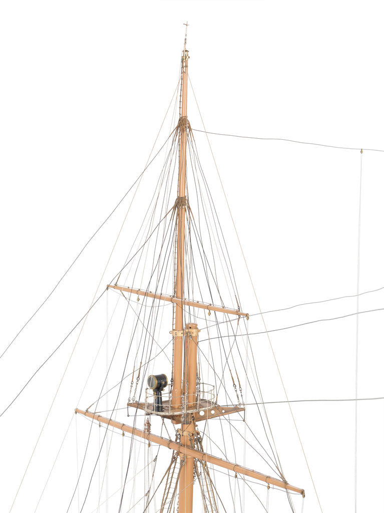 Detail of HMS 'Leviathan' (1901) by John Brown & Co. Ltd